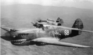 飛虎隊 P-40 鯊魚戰鬥機