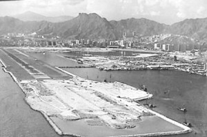 一九五〇年代的香港啟德機場