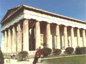 希臘雅典古代市場內的希費斯德斯翁廟