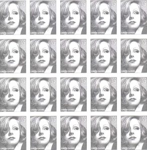 葛麗泰嘉寶百年誕辰 ～ 美國瑞典聯合發行紀念郵票