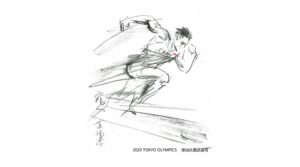 彩筆追風 —— 動態人物畫家徐治慶畫奧運